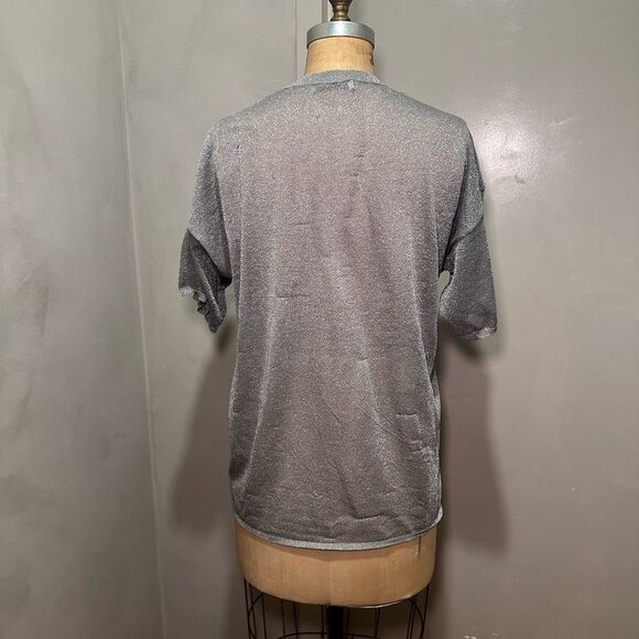 Zara oversized metallic top - Picture 4 of 5